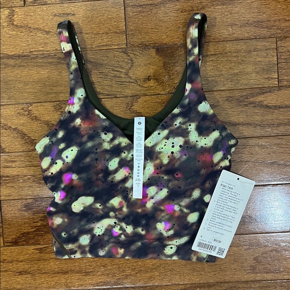 Lululemon align tank size 4 NWT bra cropped top - Picture 1 of 4